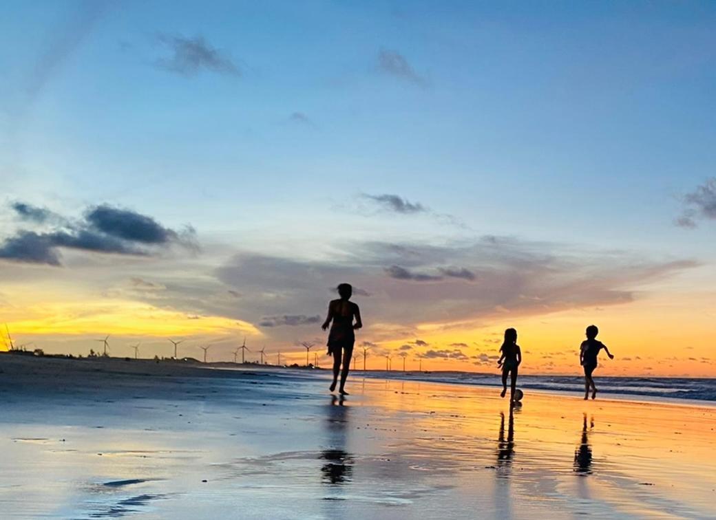 Vila Kite Lagoon Parajuru Bagian luar foto